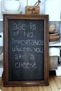 Age is not important