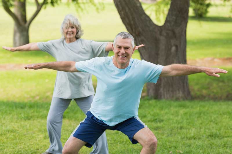 elderly keeping active