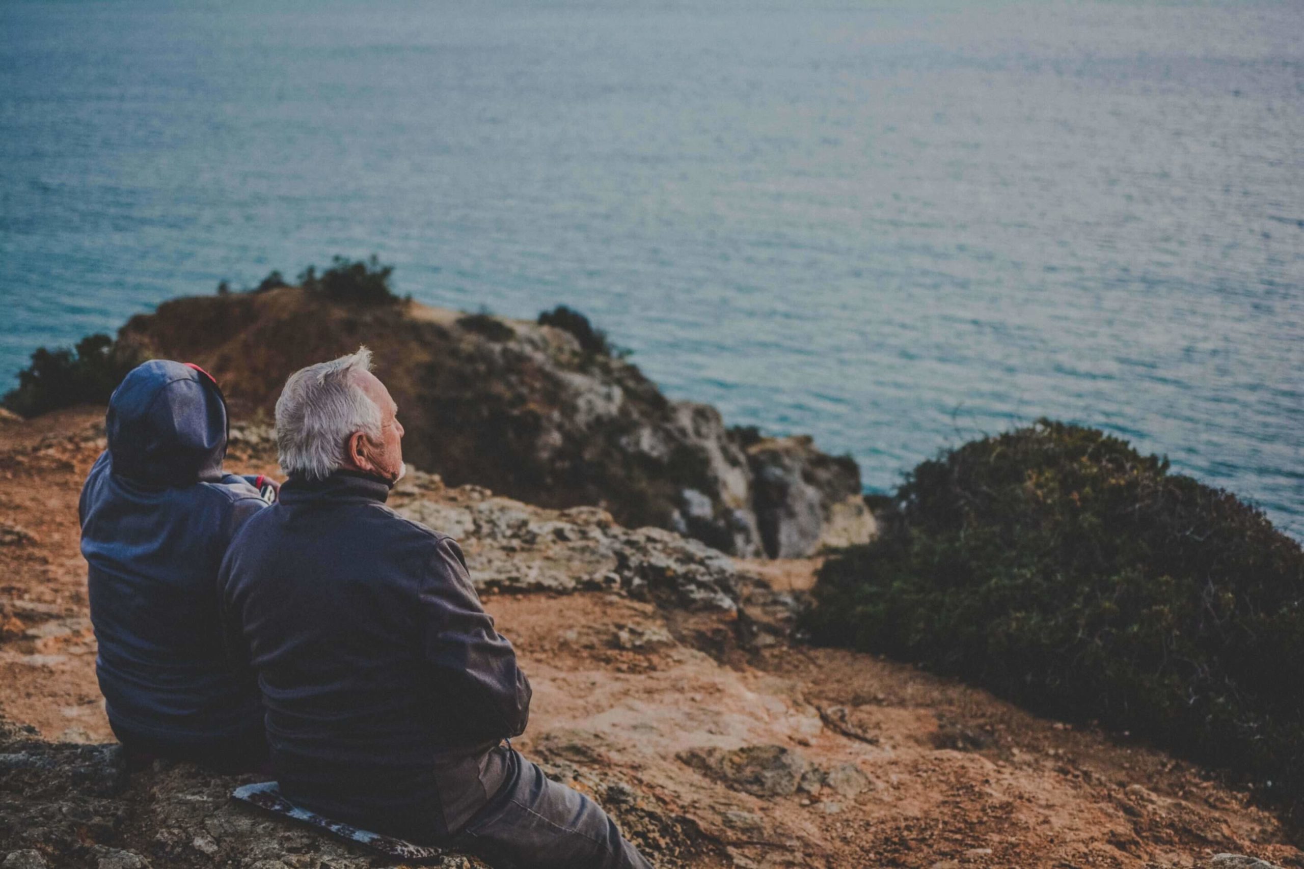 Elderly couple