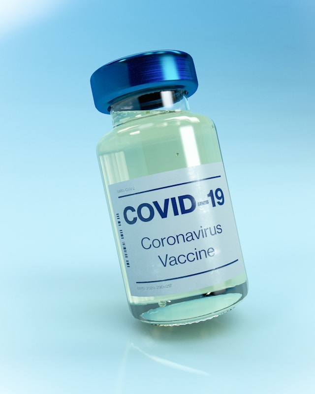 coronavirus vaccine bottle