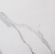 Matt Carrara Marble wallboard, featuring soft white tones and elegant grey veining for a timeless finish.