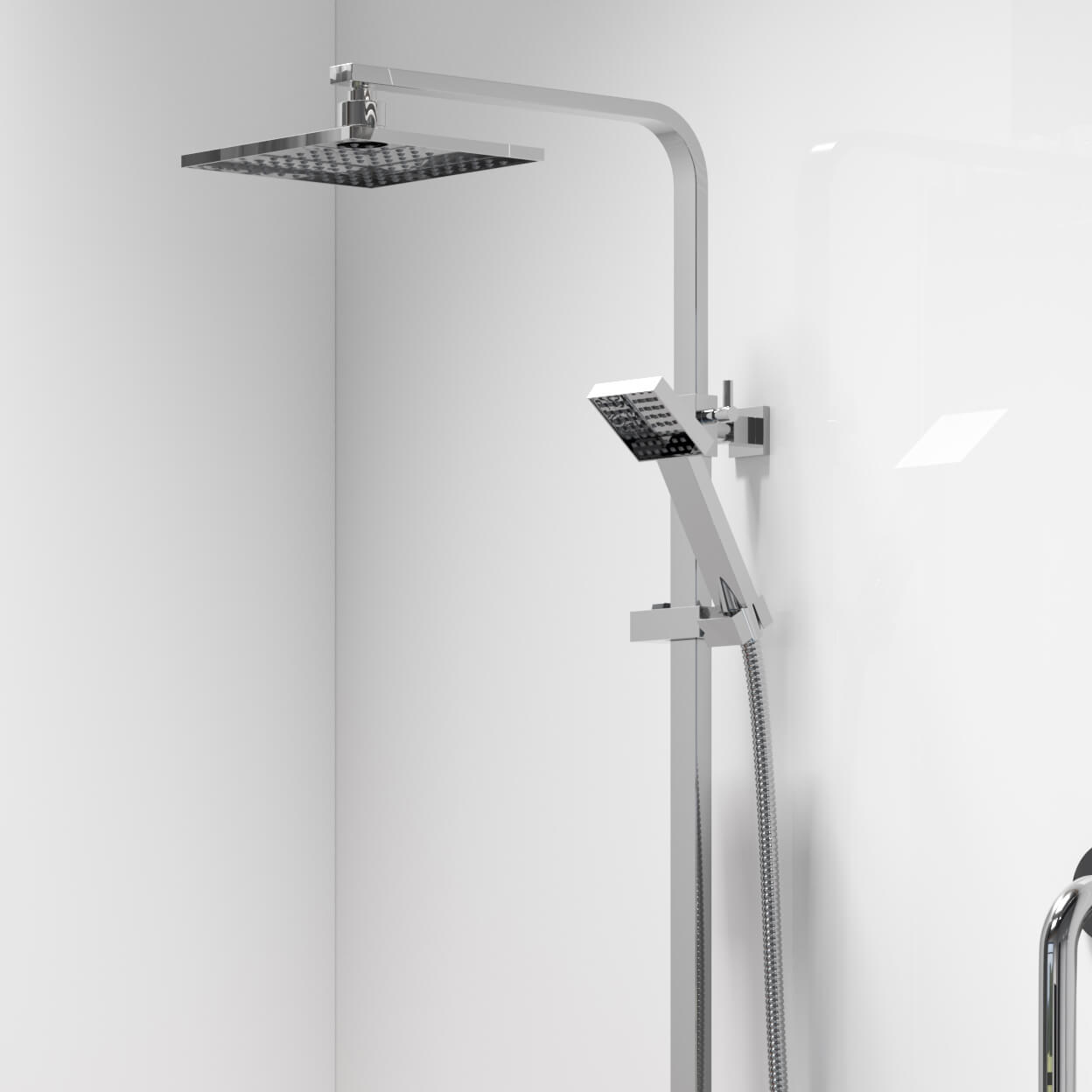 The Coniston Bifold Shower Head and Options