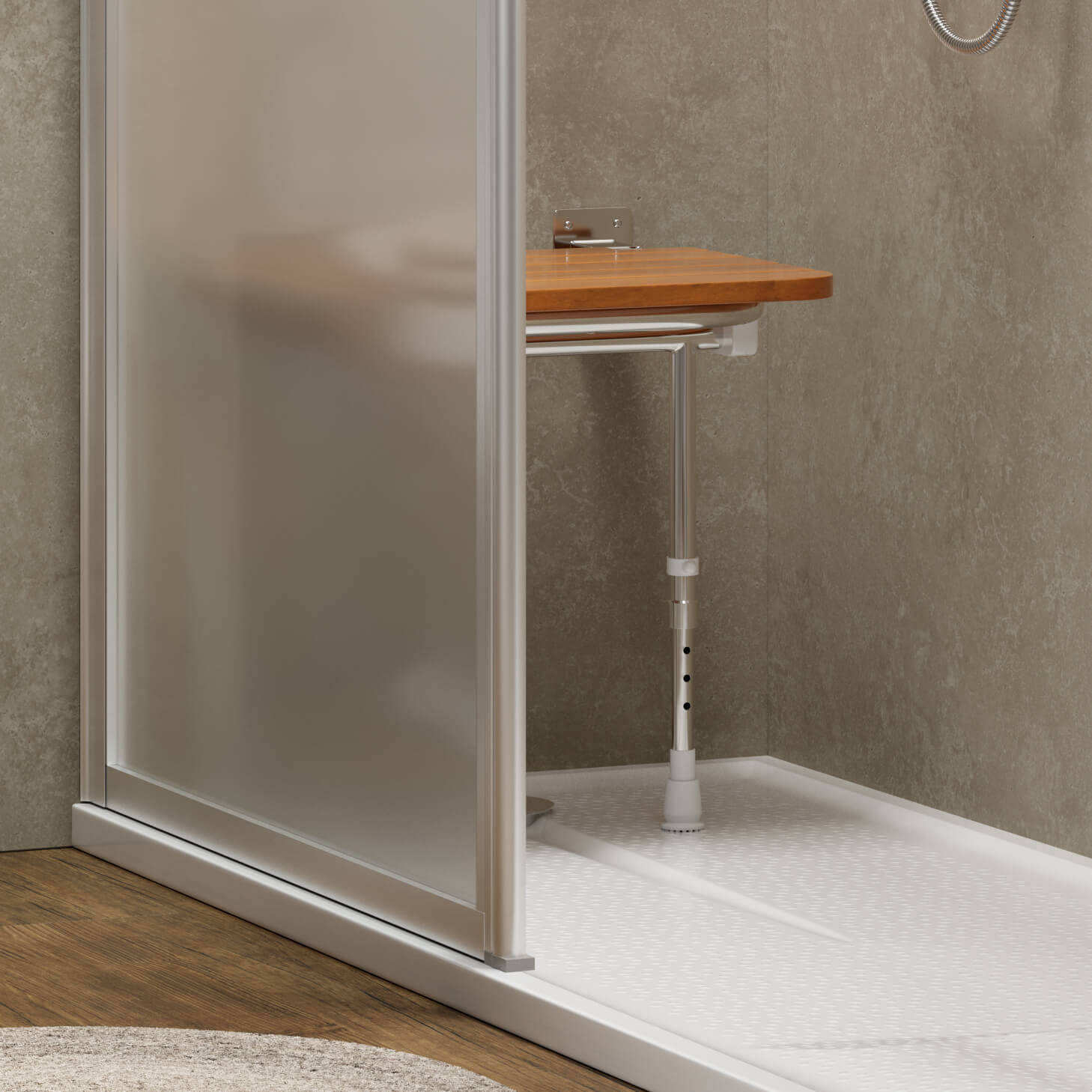 The Kendal Single Panel Folding Seat