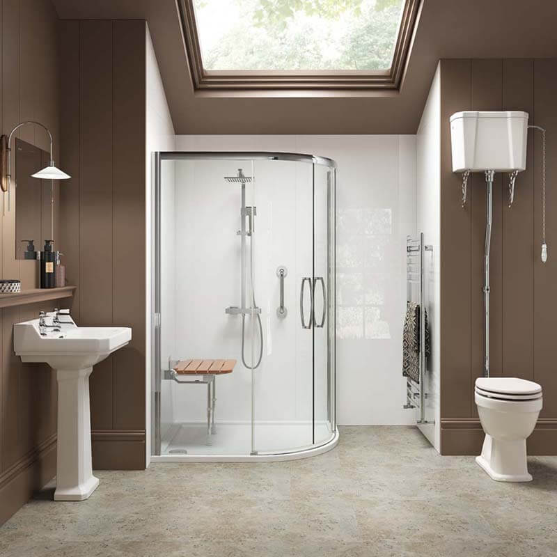 richmond quad walk in shower