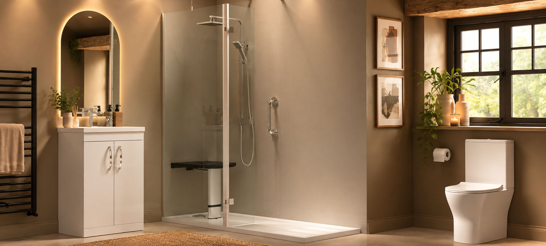 Mobility Plus Walk-in Showers
